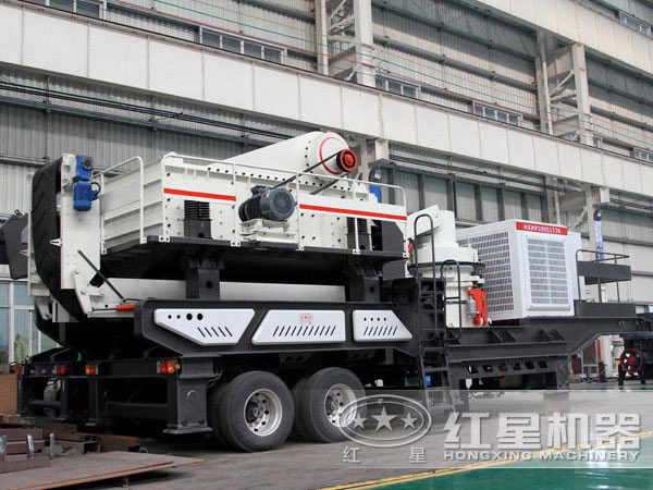 配圓錐破青石流動(dòng)式碎石機(jī) 配圓錐破青石流動(dòng)式碎石機(jī)