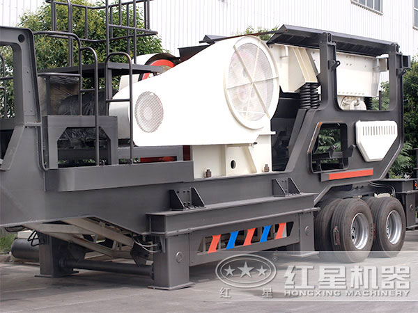 車載可移動式碎石子機:配顎破機 車載可移動式碎石子機:配顎破機