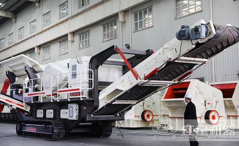 履帶車載移動碎石機,遙控作業,靈活機動,轉場自由 履帶車載移動碎石機,遙控作業,靈活機動,轉場自由