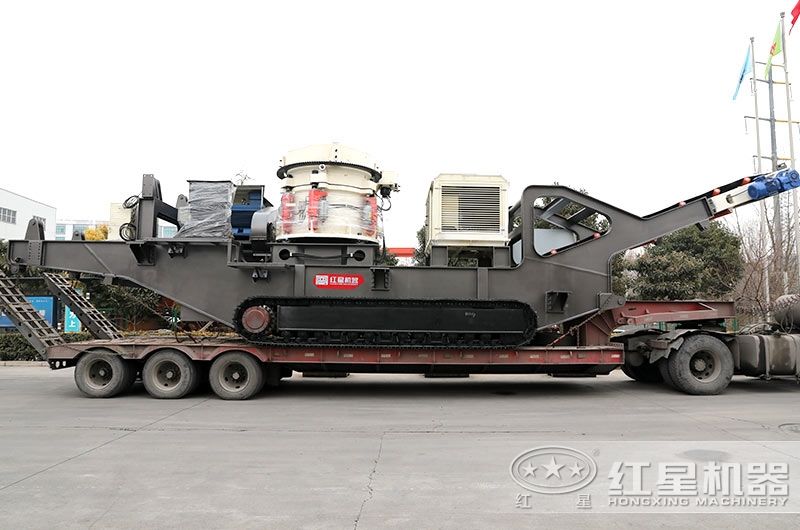 履帶可移動礦山硬石頭破碎機 履帶可移動礦山硬石頭破碎機
