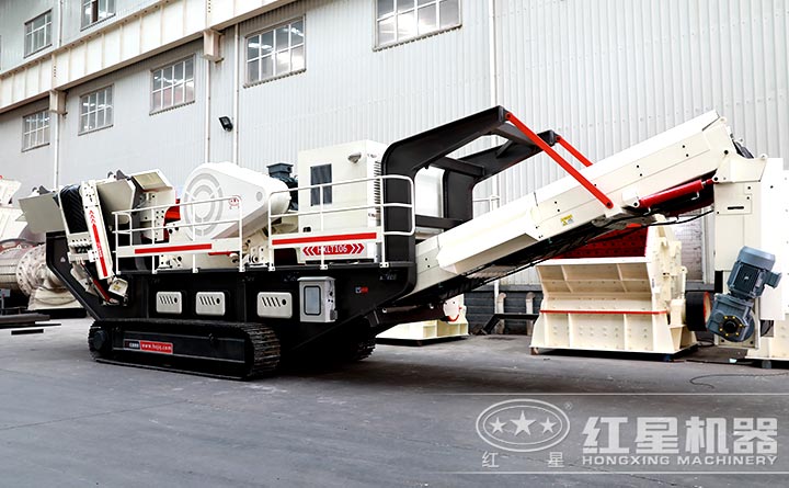 履帶式移動(dòng)破碎站 履帶式移動(dòng)破碎站