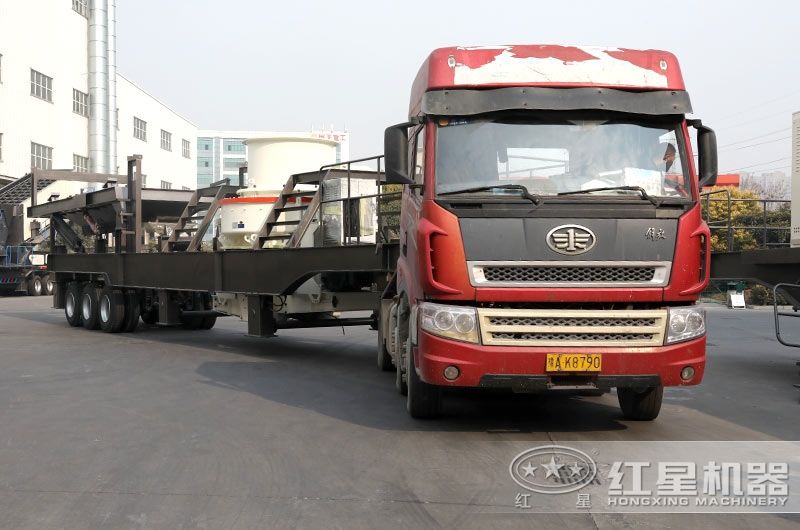 沖擊式移動(dòng)破碎站準(zhǔn)備發(fā)貨 沖擊式移動(dòng)破碎站準(zhǔn)備發(fā)貨