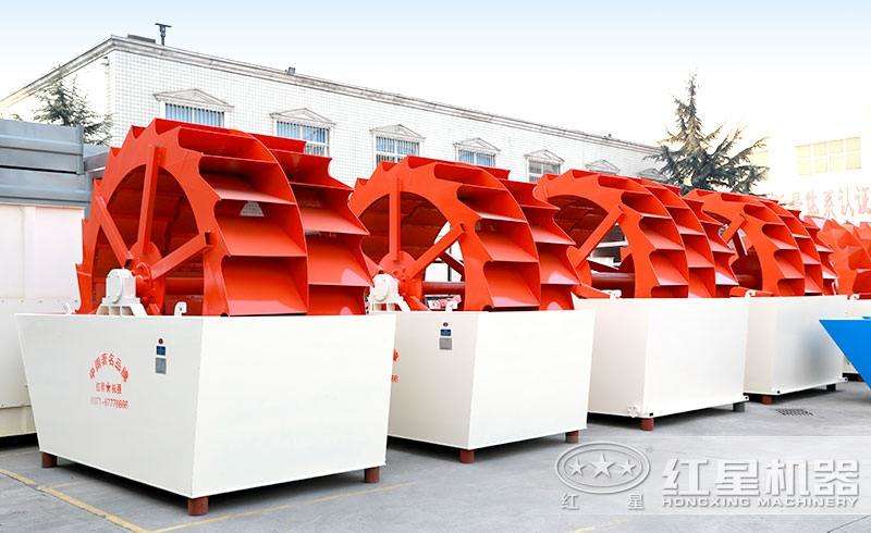 雙輪斗葉輪洗砂機 雙輪斗葉輪洗砂機