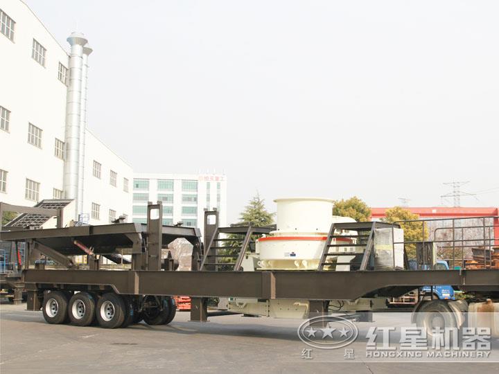 移動柴油打砂機,可一鍵智能操作,液壓控制 移動柴油打砂機,可一鍵智能操作,液壓控制