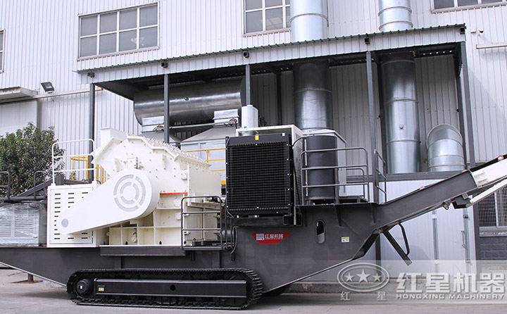 石英石履帶細(xì)碎篩分一體機(jī),效能高節(jié)能,砂廠必備