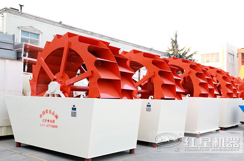 輪式洗砂機,洗凈率高