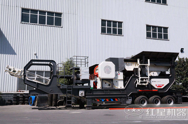 輪胎顎式流動碎石機圖片 輪胎顎式流動碎石機圖片