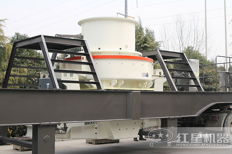 時產100噸移動制砂機、配置HVI制砂機