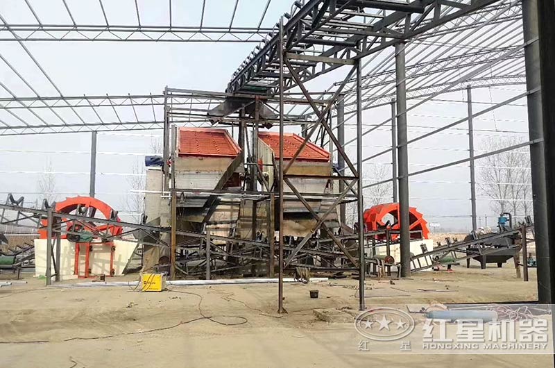 日產(chǎn)3000方洗沙機(jī)作業(yè)現(xiàn)場圖片 日產(chǎn)3000方洗沙機(jī)作業(yè)現(xiàn)場圖片