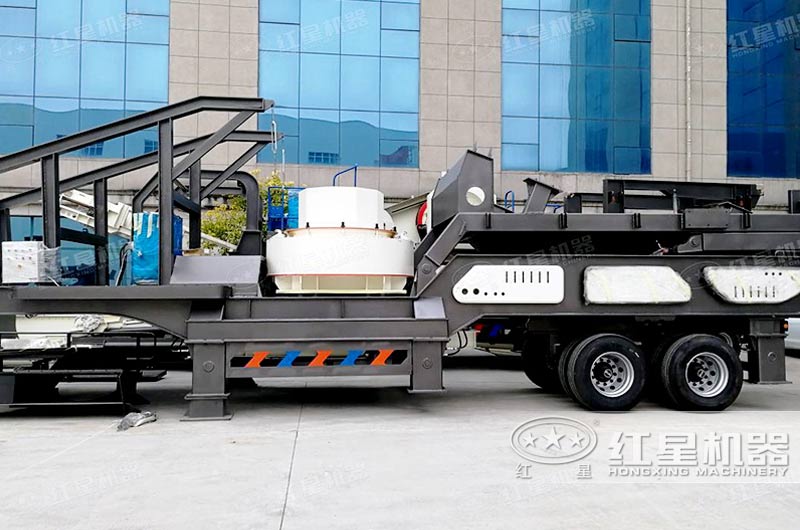 沖擊式車載制砂機，制砂級配合理