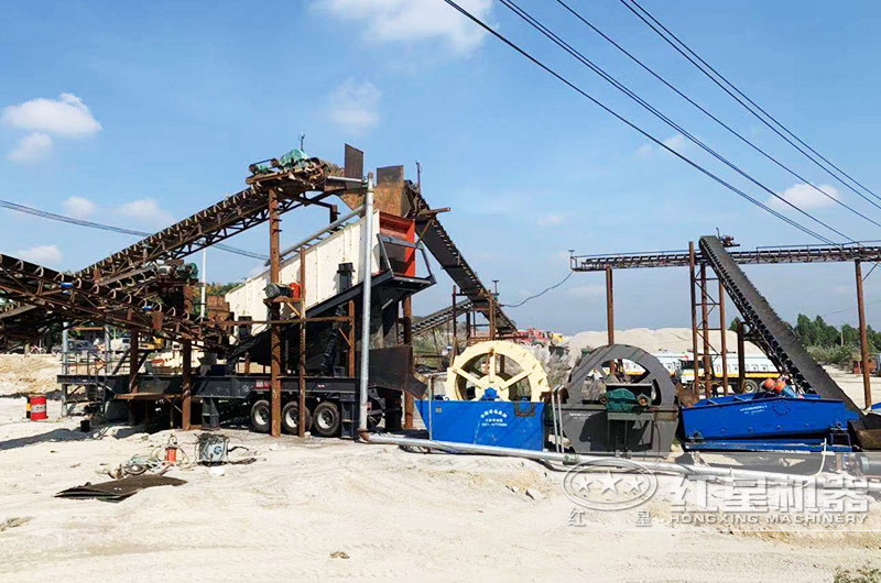 移動式大型機(jī)制砂生產(chǎn)線 移動式大型機(jī)制砂生產(chǎn)線