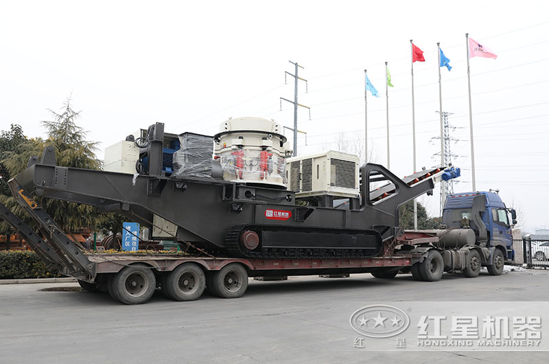 移動磕砂機設備發(fā)貨圖片 移動磕砂機設備發(fā)貨圖片