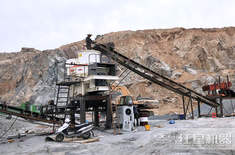 石英石制砂機(jī)工作現(xiàn)場圖片 石英石制砂機(jī)工作現(xiàn)場圖片