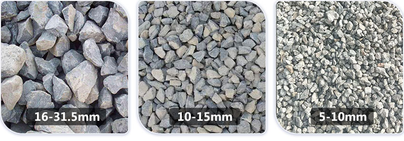 不同規格的高料石子 不同規格的石子