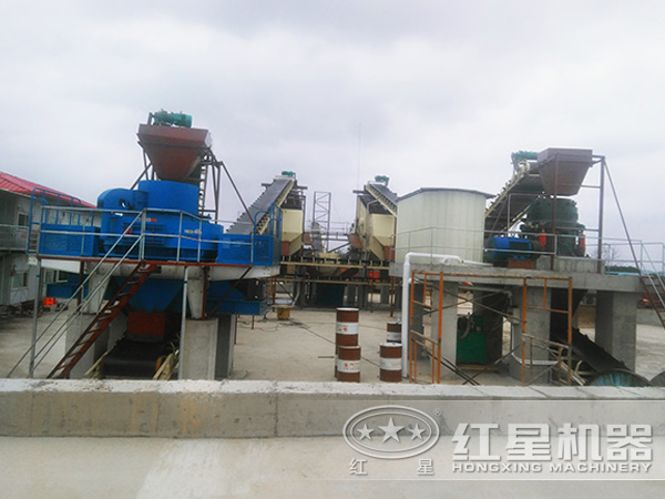 安徽客戶制砂現(xiàn)場圖片 安徽客戶制砂現(xiàn)場圖片