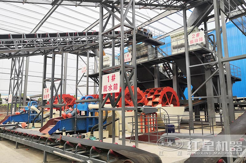 水洗機制砂加工生產客戶現場 水洗機制砂加工生產客戶現場