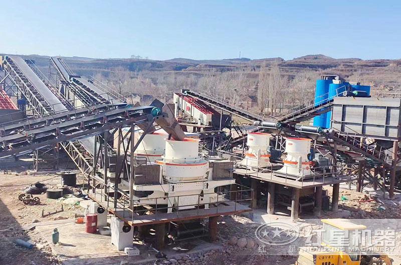 立軸沖擊式破碎制砂機作業(yè)現(xiàn)場實拍 立軸沖擊式破碎制砂機作業(yè)現(xiàn)場實拍